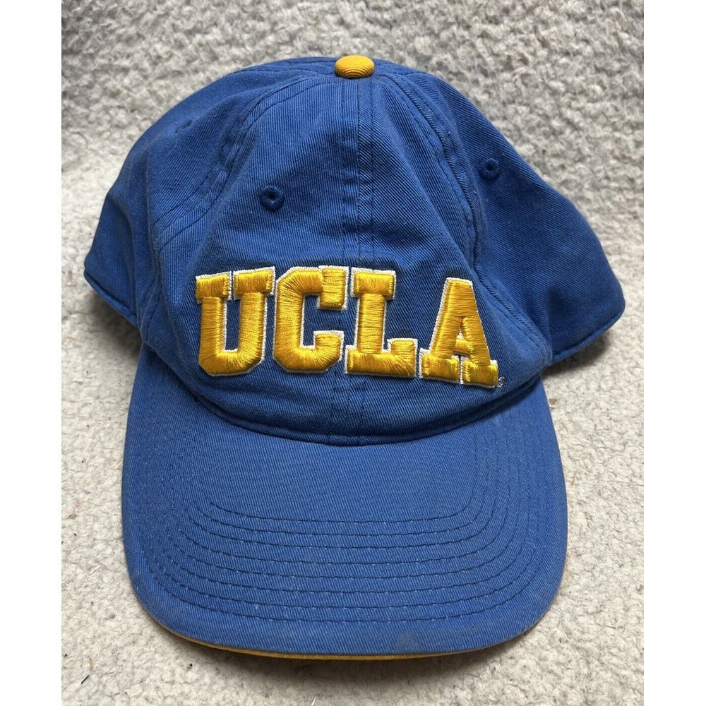 Vintage UCLA Bruins The Game Light Blue And Gold SnapBack Hat Cap Pre-Owned‎